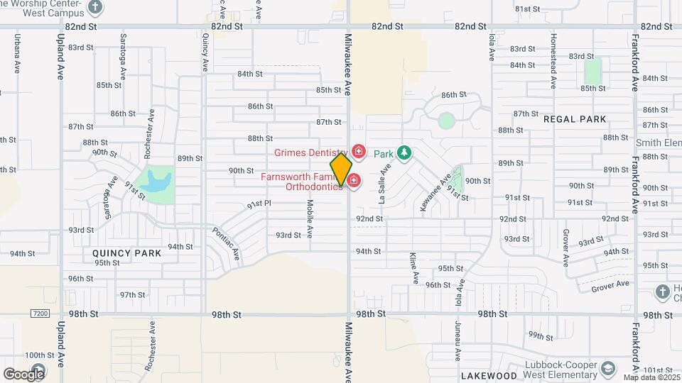 6503 91st St Map and Location Details