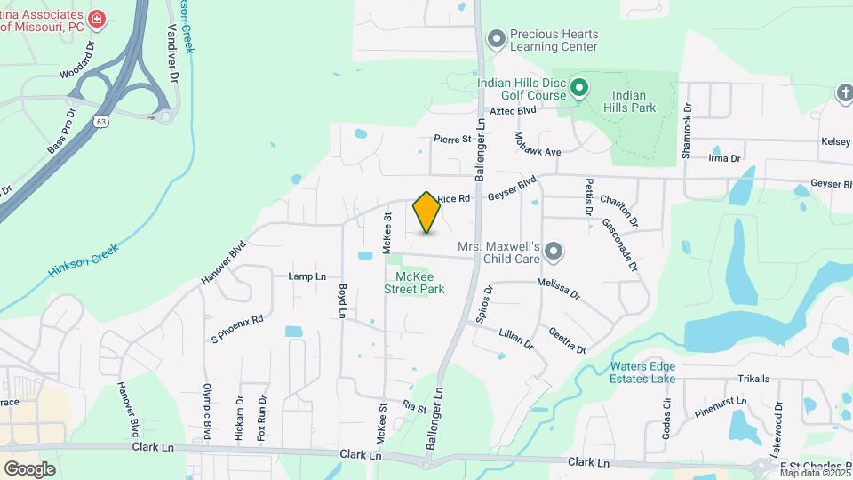 2100 Meadowvale Ct Map and Location Details