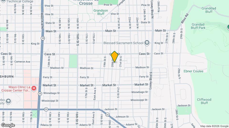 345 20th St S Mapa y Detalles de la Ubicación