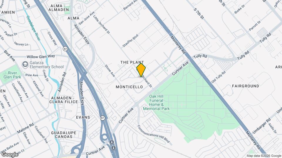 275 Perrymont Ave Map and Location Details