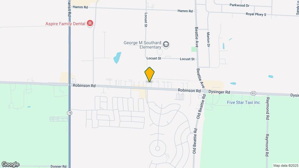 6343 Robinson Rd Mapa y Detalles de la Ubicación