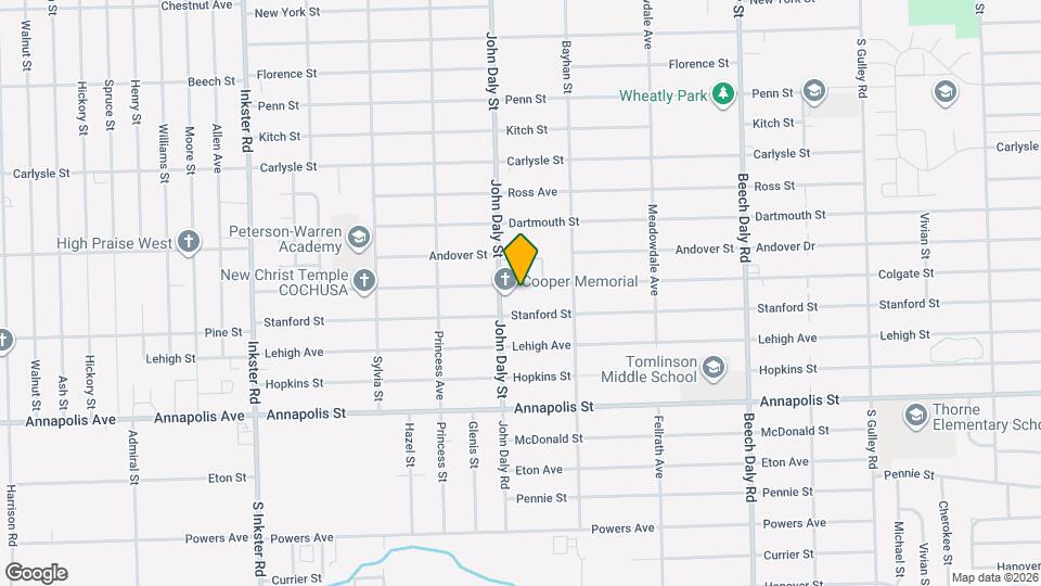 26445 Colgate St Mapa y Detalles de la Ubicación