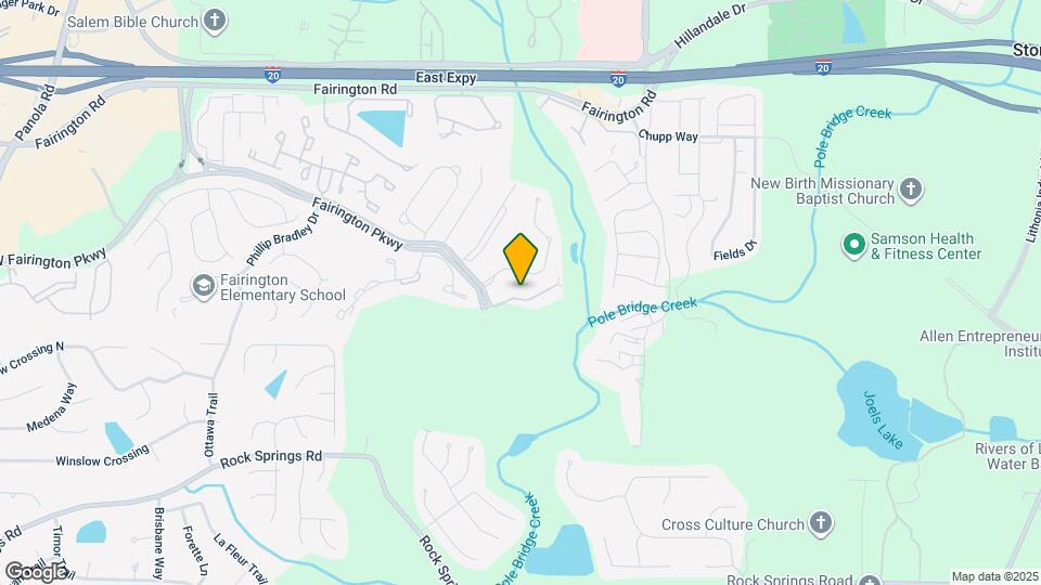 3103 Fairington Club Dr Map and Location Details