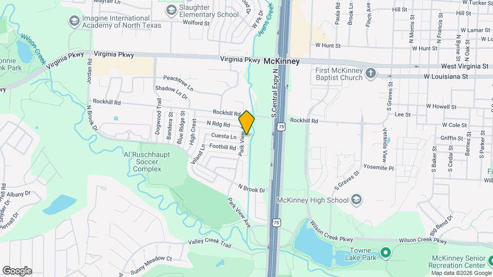 701 Park View Ave Mapa y Detalles de la Ubicación