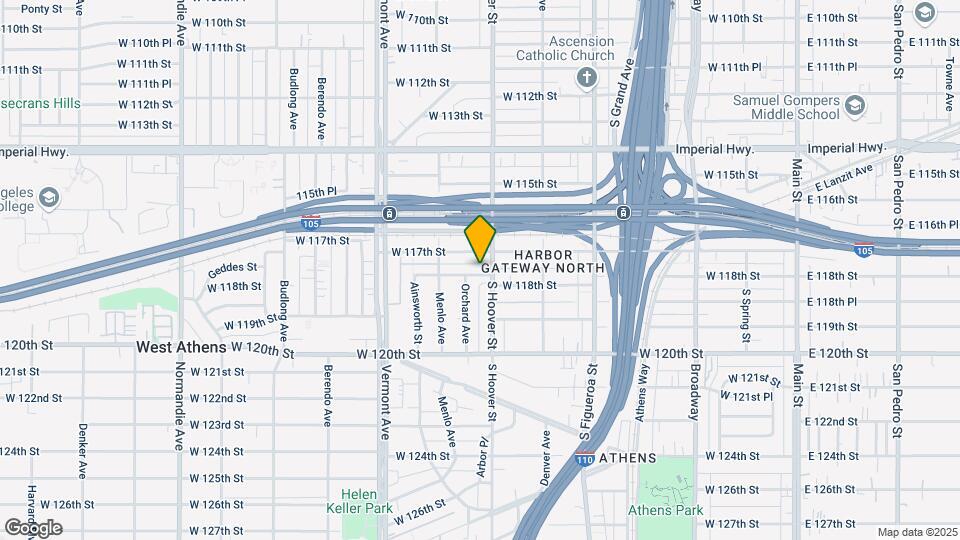 713 W 118th St Map and Location Details