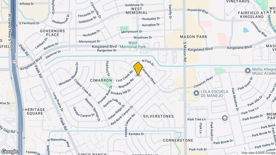 22307 Waynoka Rd Map and Location Details