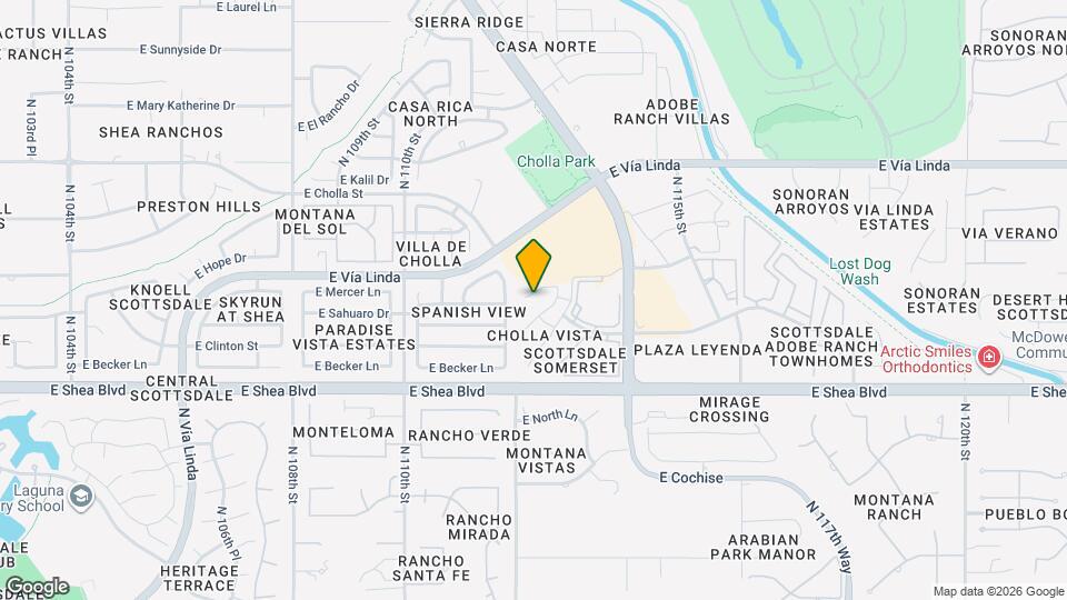 11213 E Mercer Ln Map and Location Details