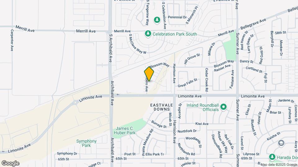 6072 Sendero Ave Map and Location Details
