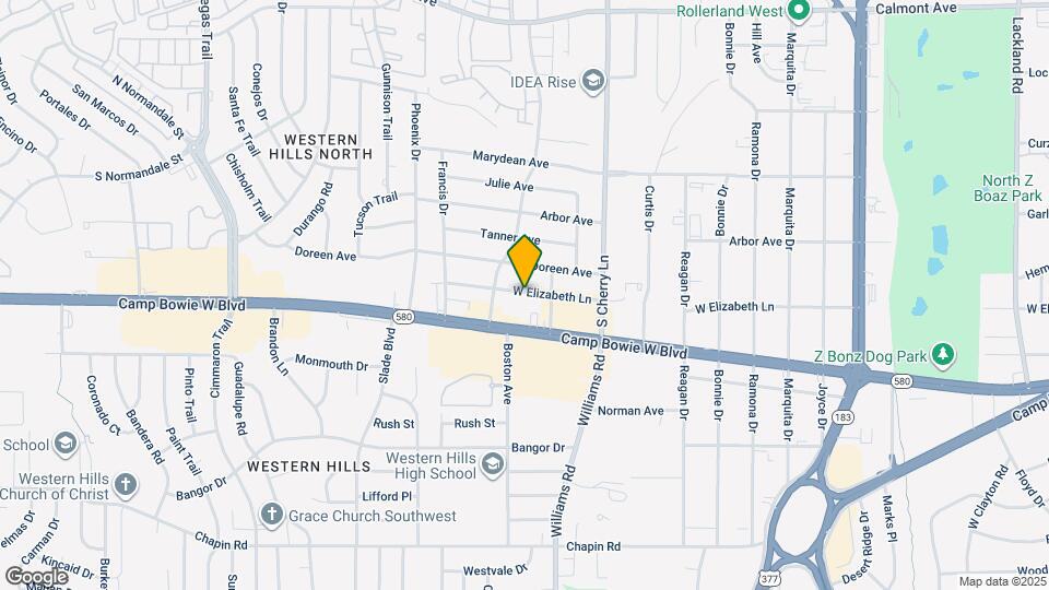 8011 W Elizabeth Ln Map and Location Details