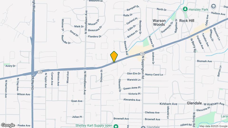 10130 Manchester Rd, Unit C Map and Location Details