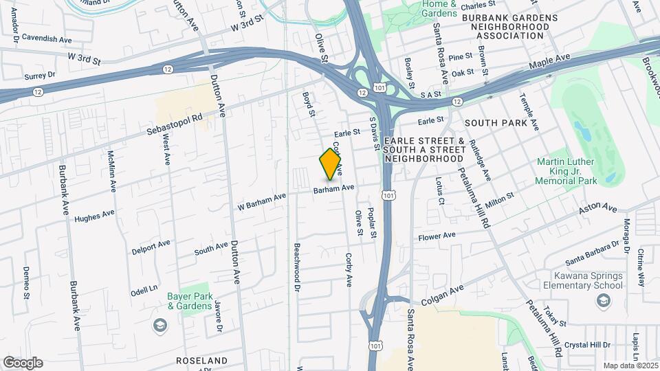 1056 Boyd St Map and Location Details