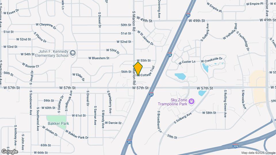 Great 4 Bed 2 Bath House with 2-stall atta Map and Location Details