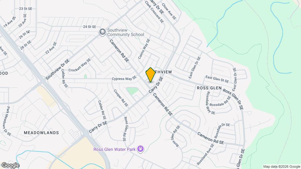 206 Carry Dr SE Map and Location Details