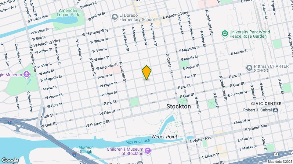 820 N Monroe St Map and Location Details