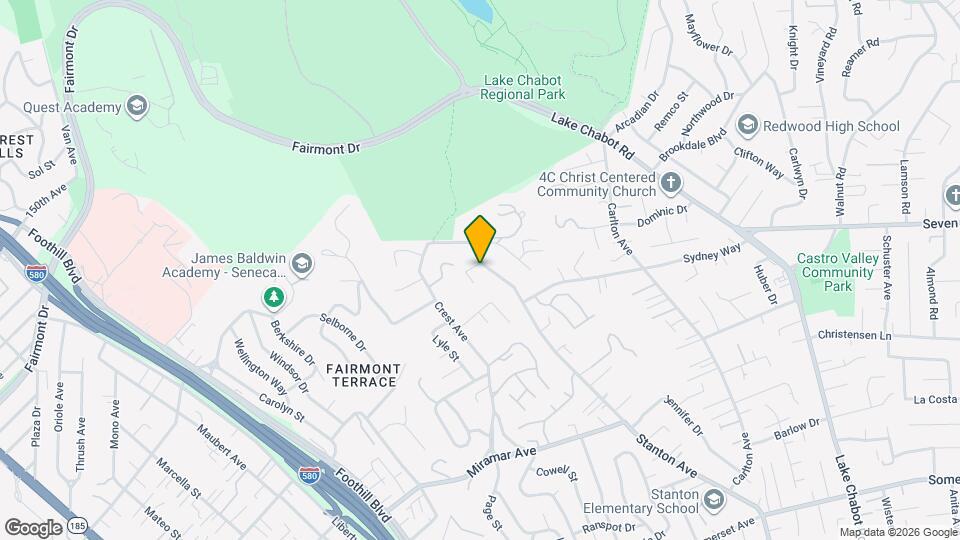 18587 Stanton Ave Map and Location Details