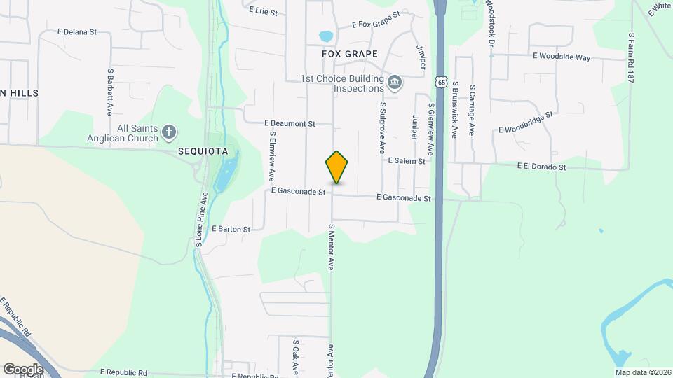 3209 E Gasconade St Map and Location Details
