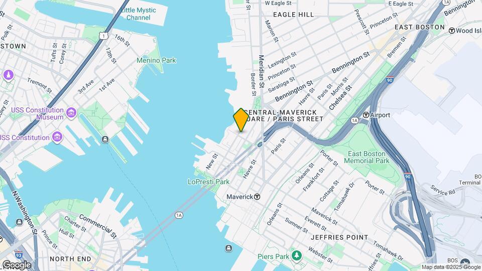 129 Border St Map and Location Details