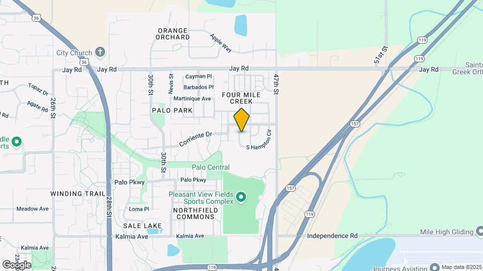 4150 S Hampton Cir Map and Location Details