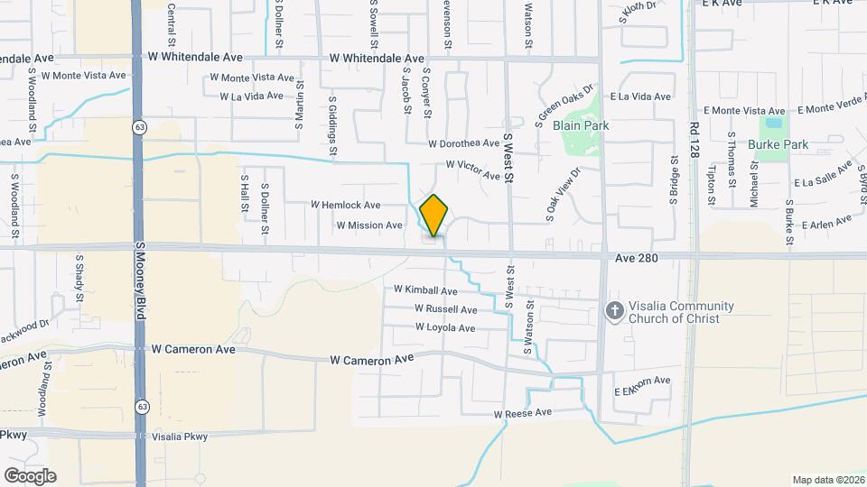 811 W Arlen Ct Map and Location Details