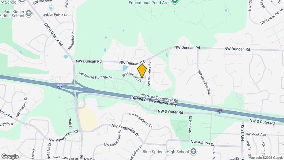 3107 NW Gateway Dr Map and Location Details