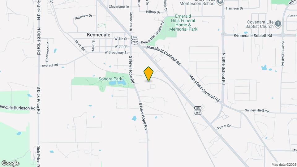 216 Pine Meadow Dr Mapa y Detalles de la Ubicación