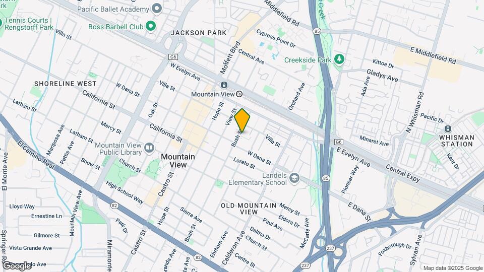 245 Bush St Mapa y Detalles de la Ubicación