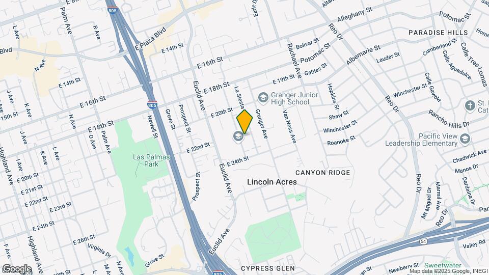 2215-2223 S Lanoitan Ave Map and Location Details
