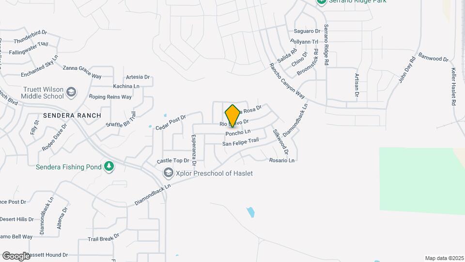 820 Poncho Ln Map and Location Details