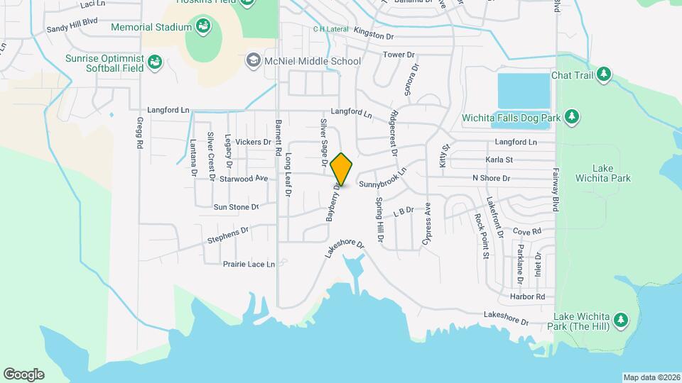 5007 Bayberry Dr Map and Location Details