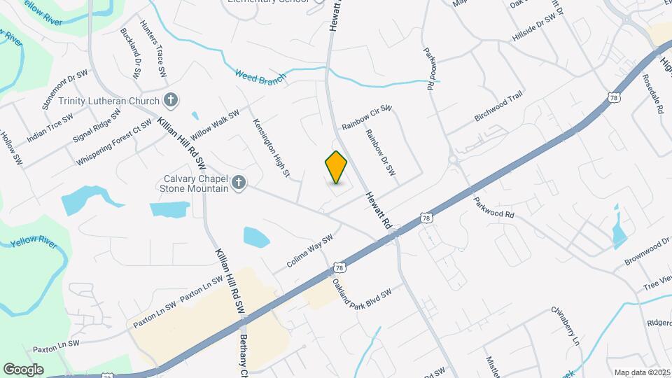 2150 Brook Enclave Trail Mapa y Detalles de la Ubicación