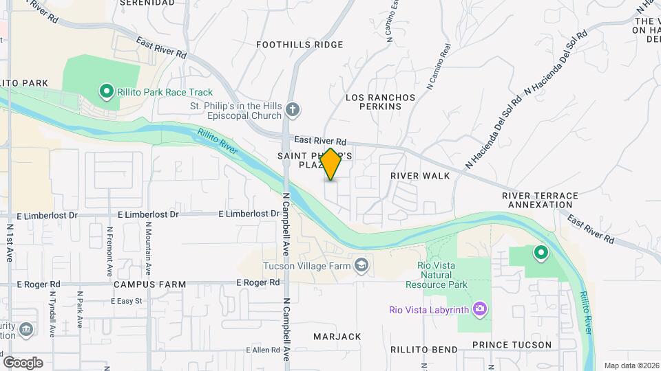 Placita Escondida Condominiums Map and Location Details