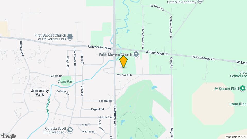 2322 W Loves Ln Map and Location Details