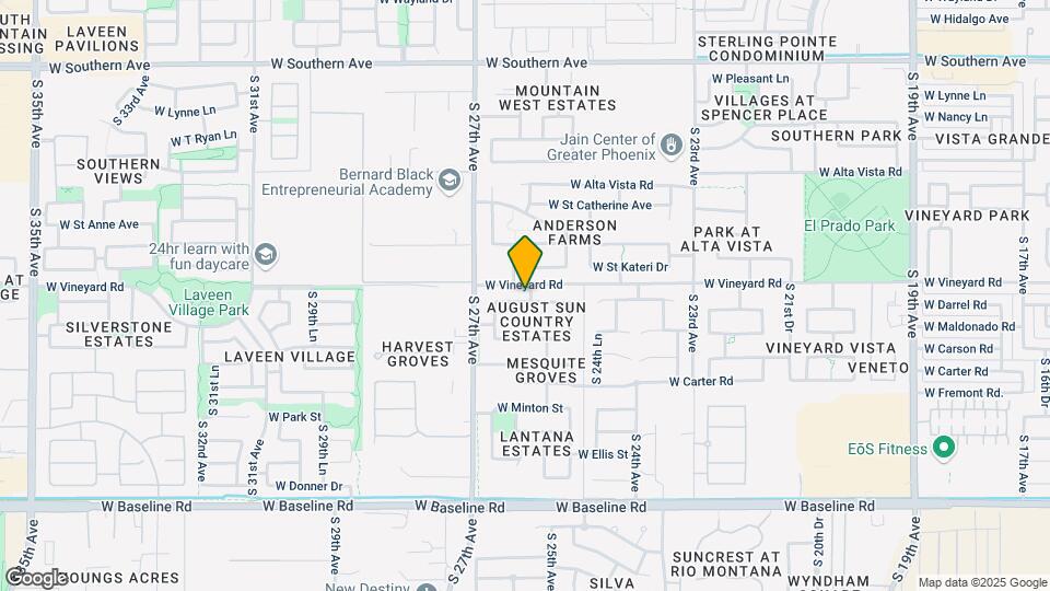2606 W Darrel Rd Map and Location Details