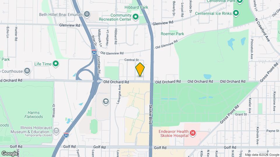 4840 Old Orchard Rd Map and Location Details