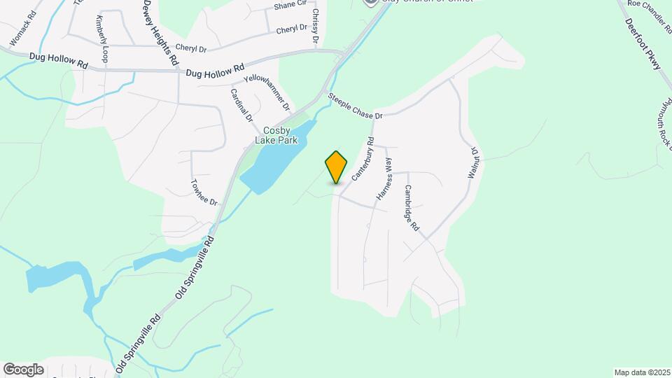 6257 Canterbury Rd Map and Location Details