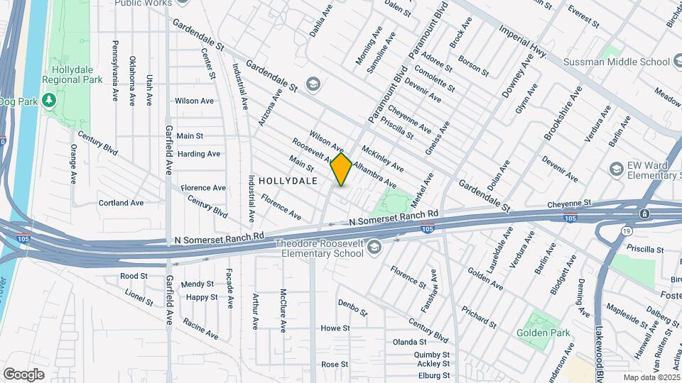 8023 Golden Ave Map and Location Details