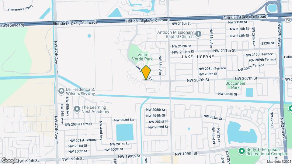 20747 NW 41st Ave Map and Location Details