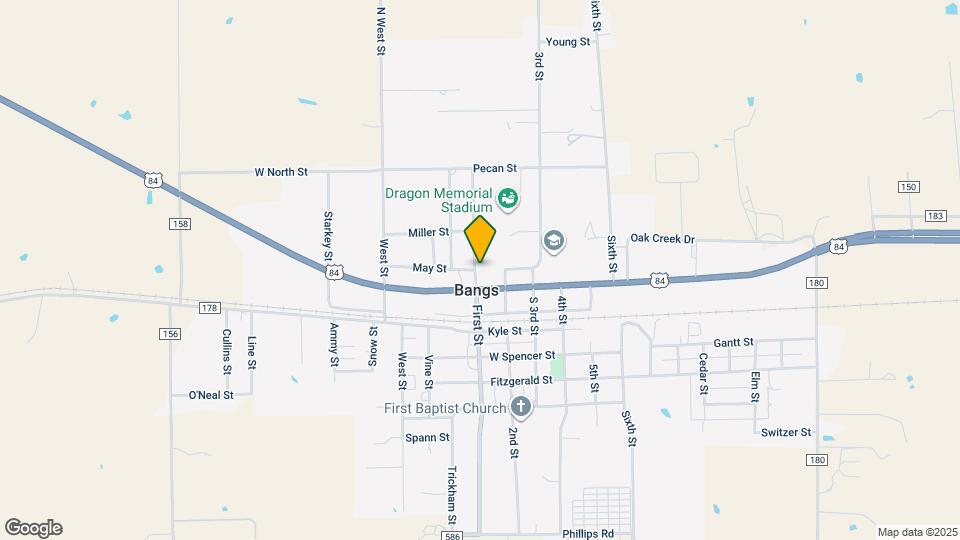 209 N 1st St Map and Location Details