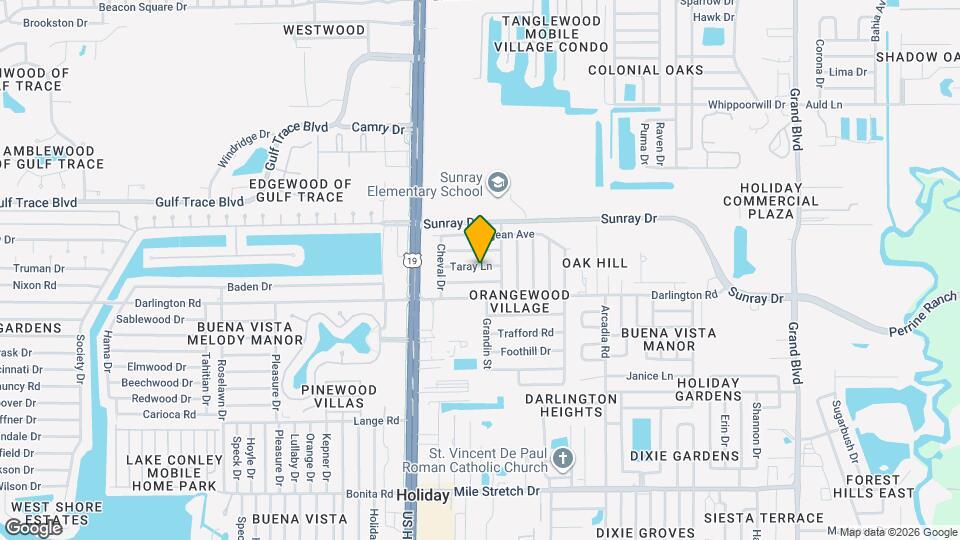 4640 Taray Ln Map and Location Details