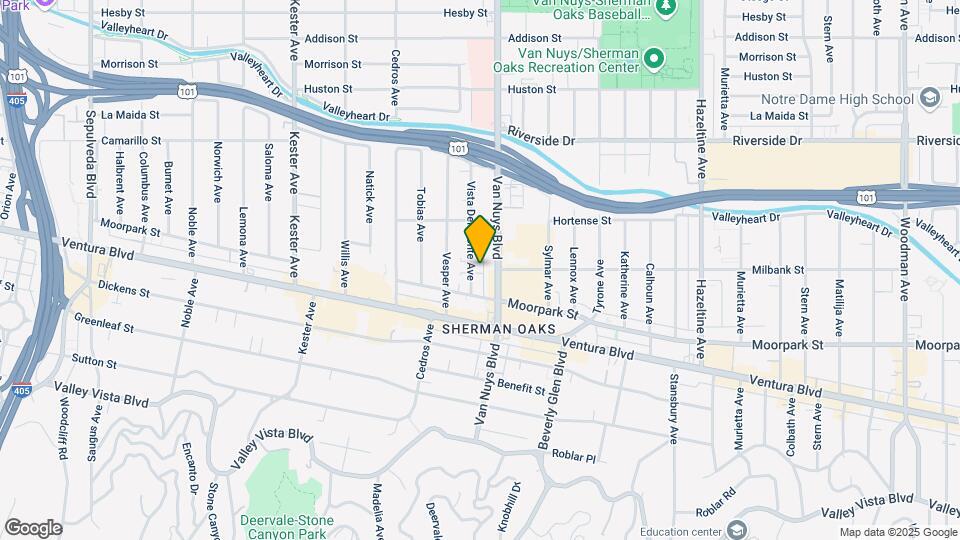 4464 Vista Del Monte Ave Map and Location Details