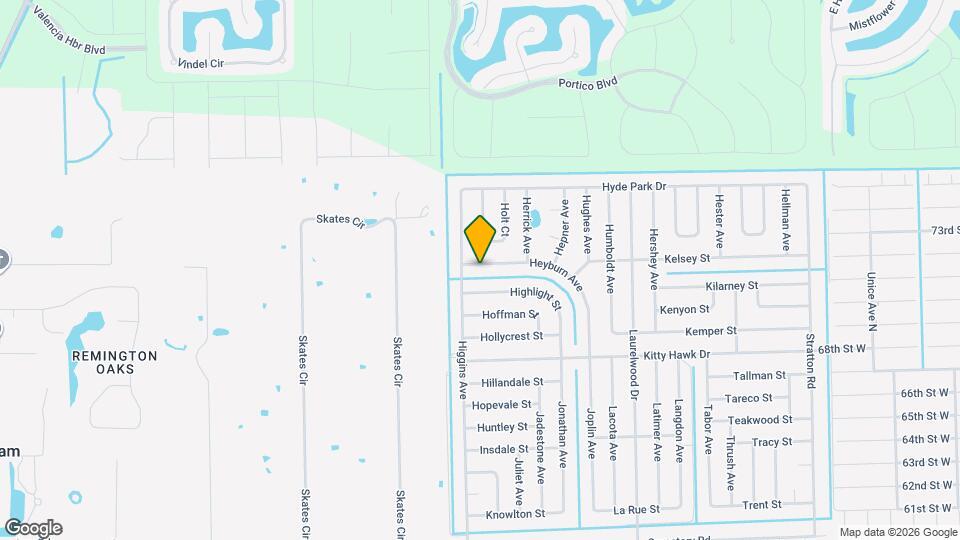 3855 Heyburn Ave Map and Location Details