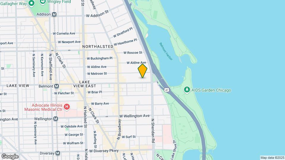 432 W Belmont Ave, Unit 601 Mapa y Detalles de la Ubicación