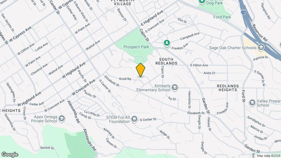 1377 Knoll Rd Map and Location Details