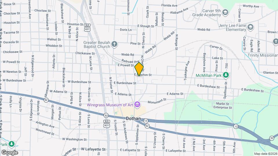 Howell School Senior Apartments Map and Location Details