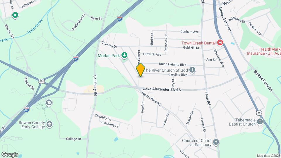 808 Crown Point Dr Map and Location Details