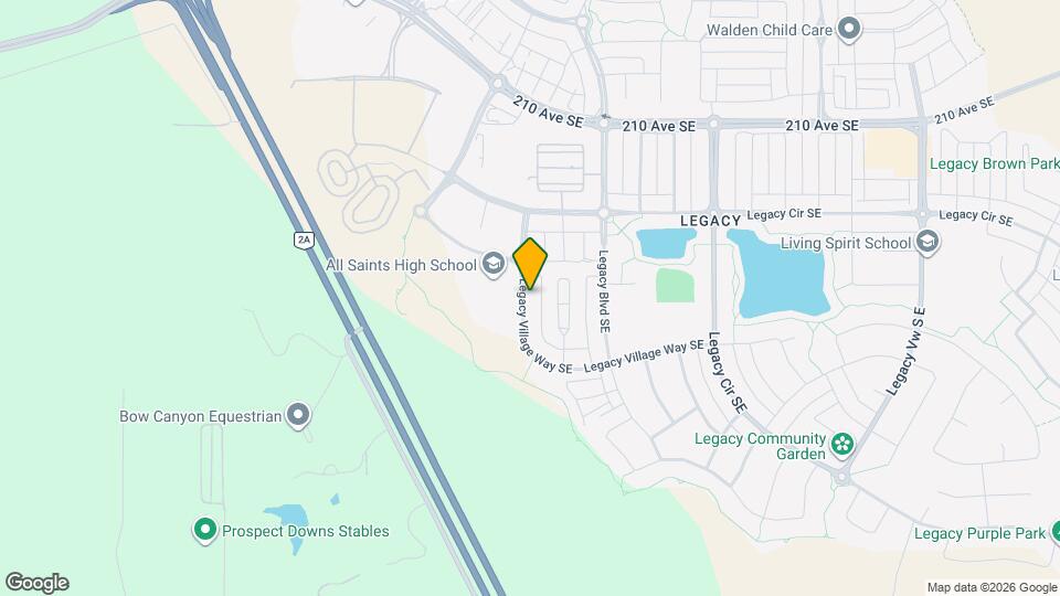 286 Legacy Village Way SE Map and Location Details