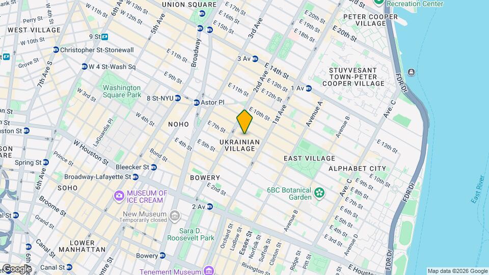 East 7th Street, Unit 17 Map and Location Details