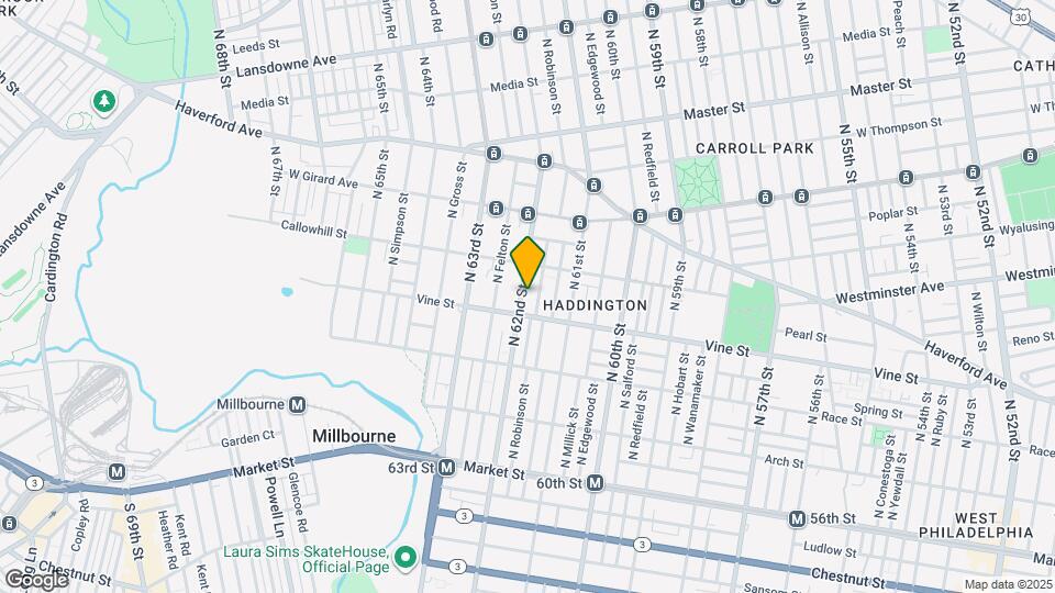 325 N 62nd St Map and Location Details