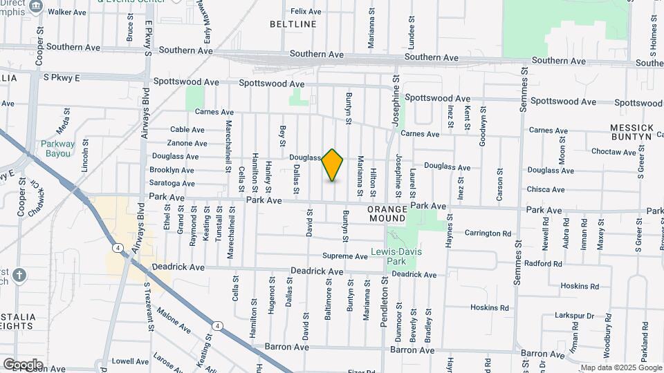 843 Baltimore St Map and Location Details