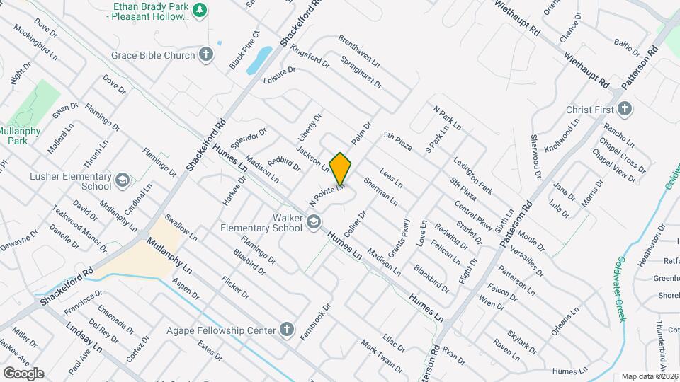 2180 N Pointe Ln Map and Location Details